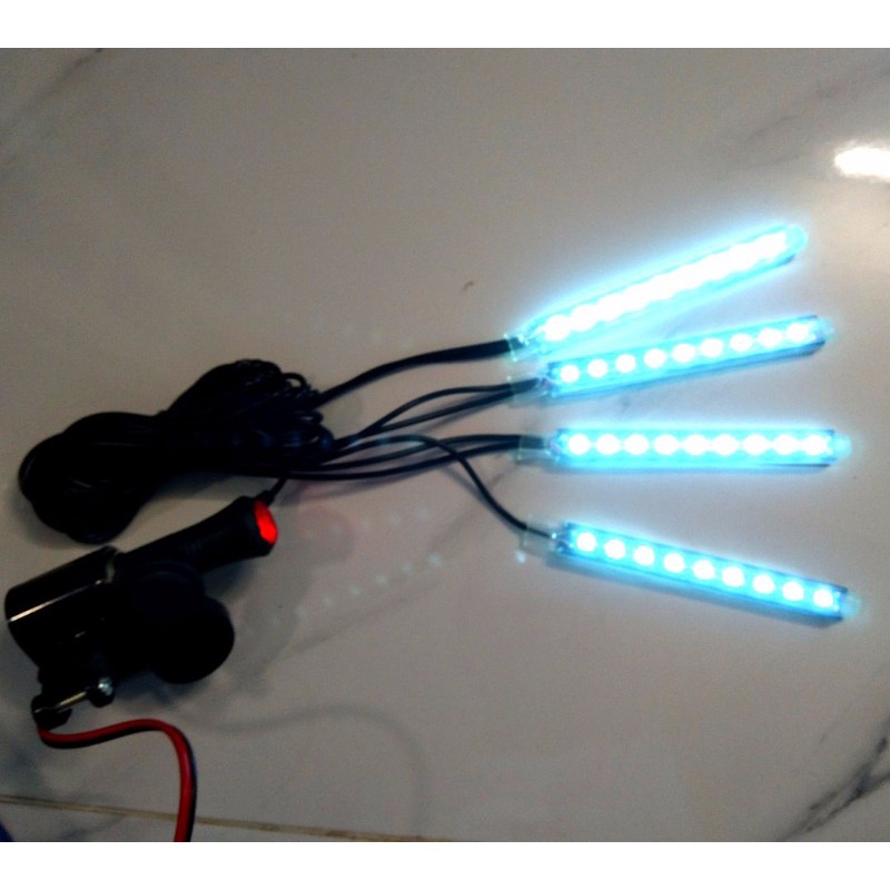Led sàn nội thất 1 màu xanh ngọc hàng xịn