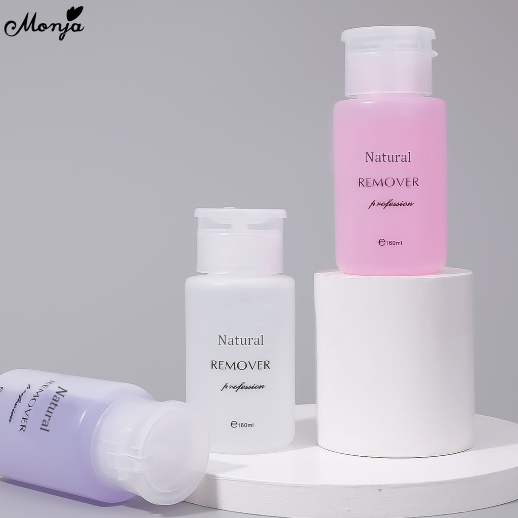 Dung Dịch Tẩy Sơn Móng Tay Chuyên Nghiệp Monja 160ml