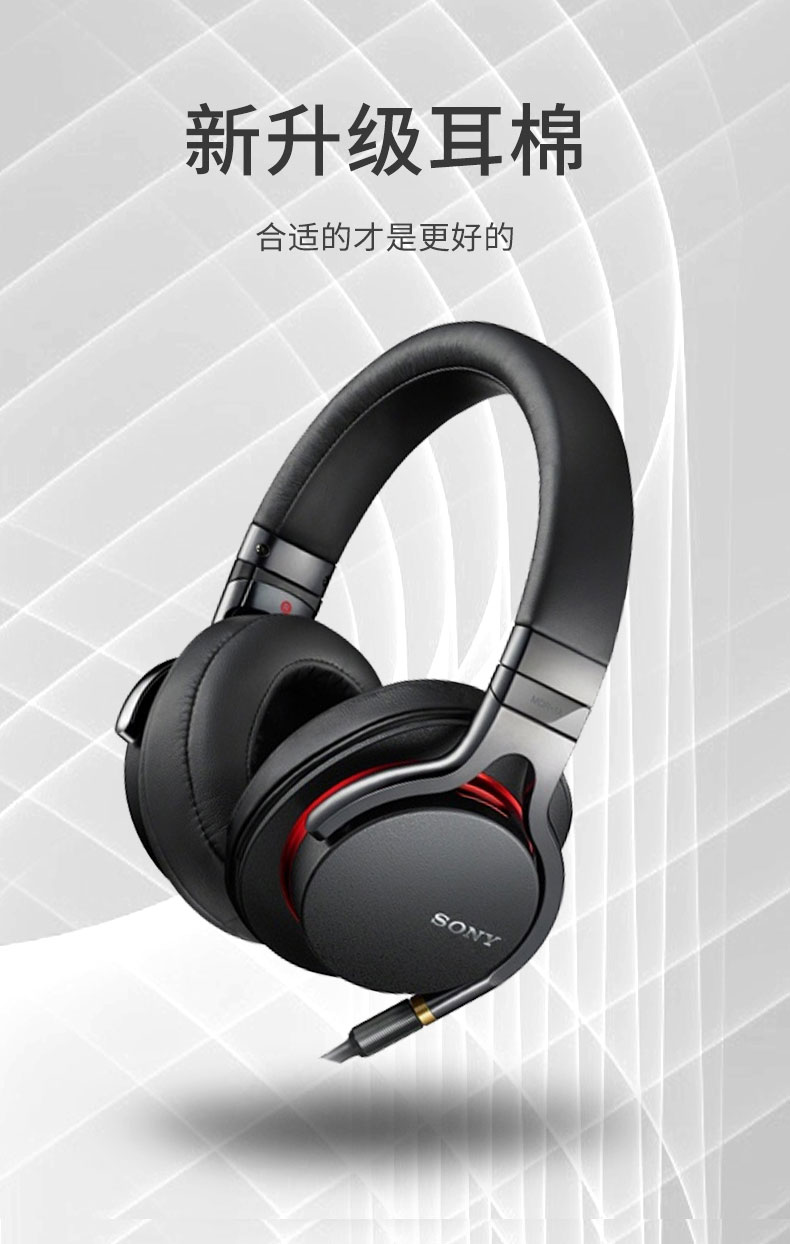 Đệm Xốp Da Bọc Đầu Tai Nghe 1adac Cho Sony Mdr1a Ốp | BigBuy360 - bigbuy360.vn