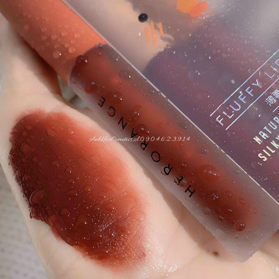 [Mã COS1901 hoàn 8% xu đơn 250K] [sẵn cả A và B] Set 3 Son kem Hero Orange Fluffy | BigBuy360 - bigbuy360.vn