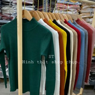 Áo Len cổ 3 phân