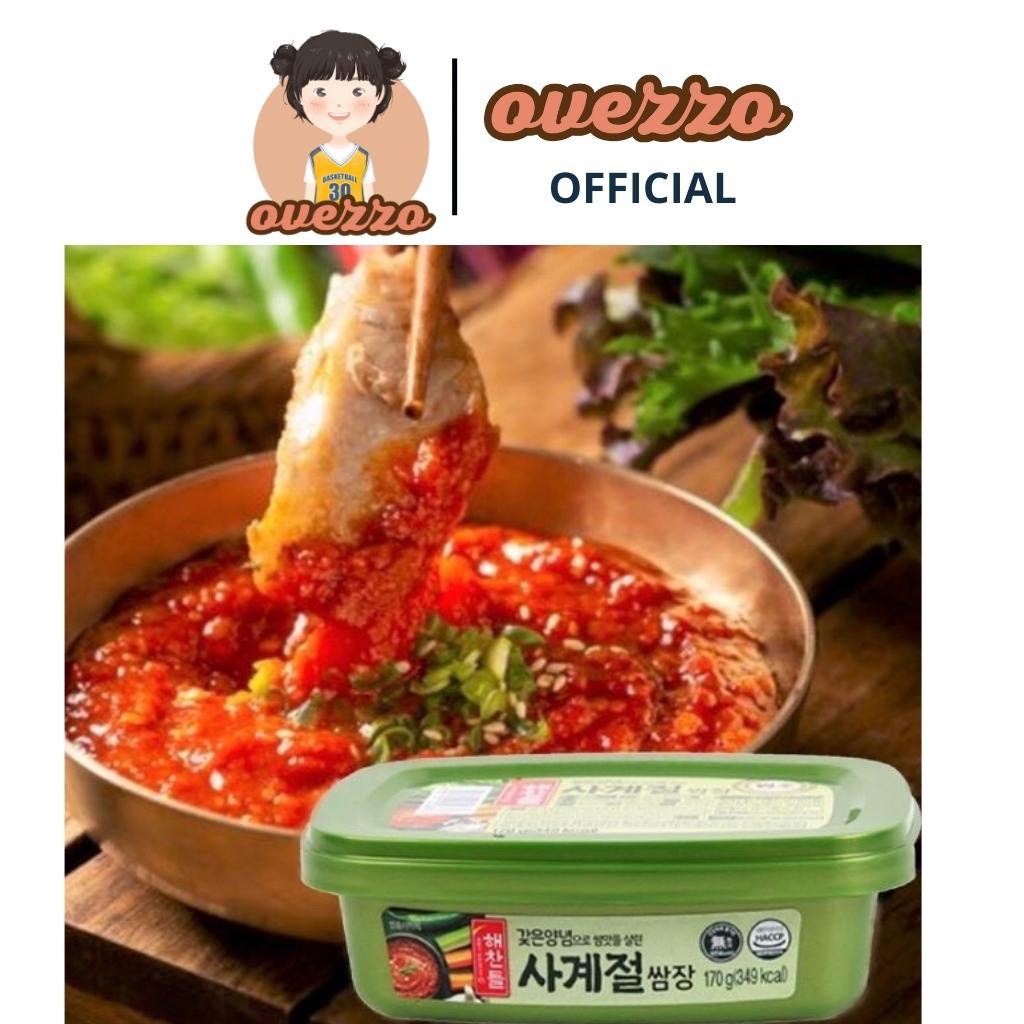 Tương chấm thịt nướng, Tương đậu SSAMJANG 170G CJ Hàn Quốc Trộn Ăn Liền OVEZZO OVZDR013