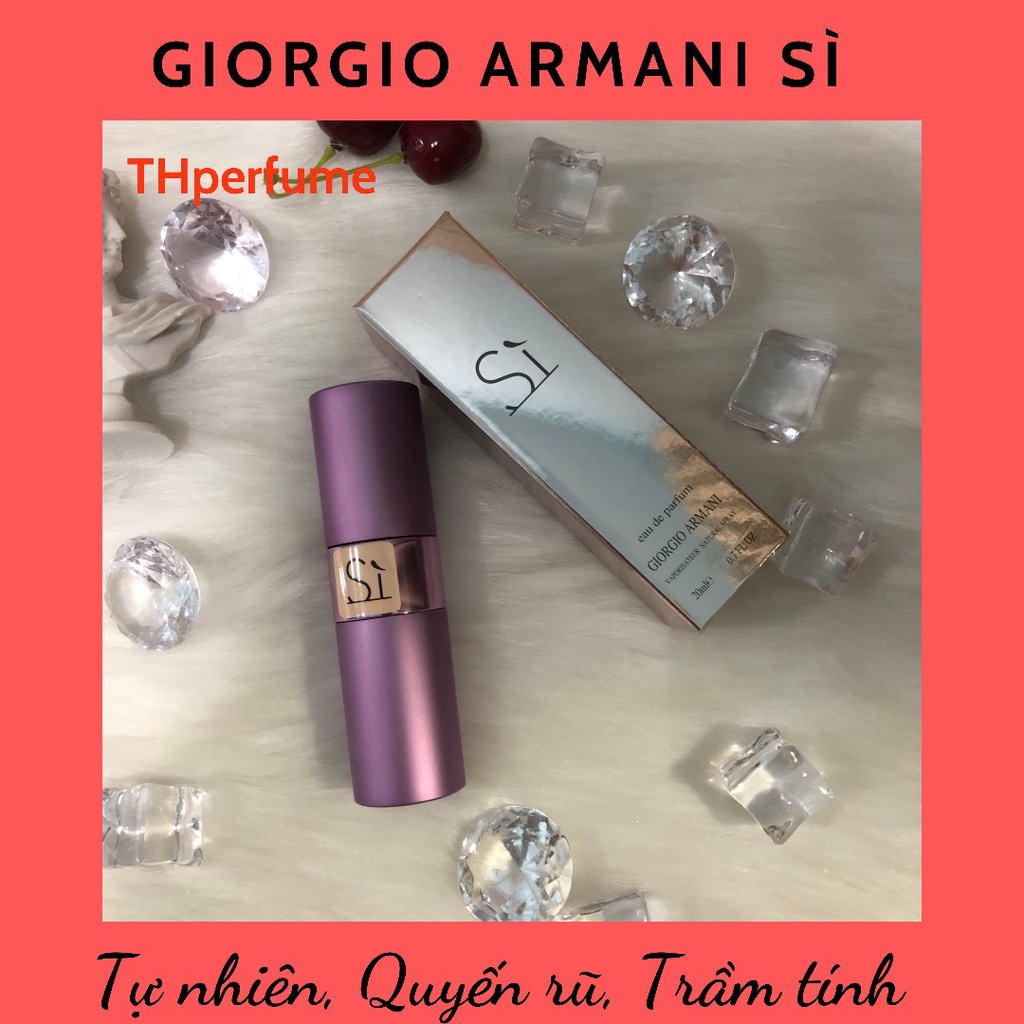 Nước Hoa Mini  Nữ 20ml GIORGIO ARMANI SÌ