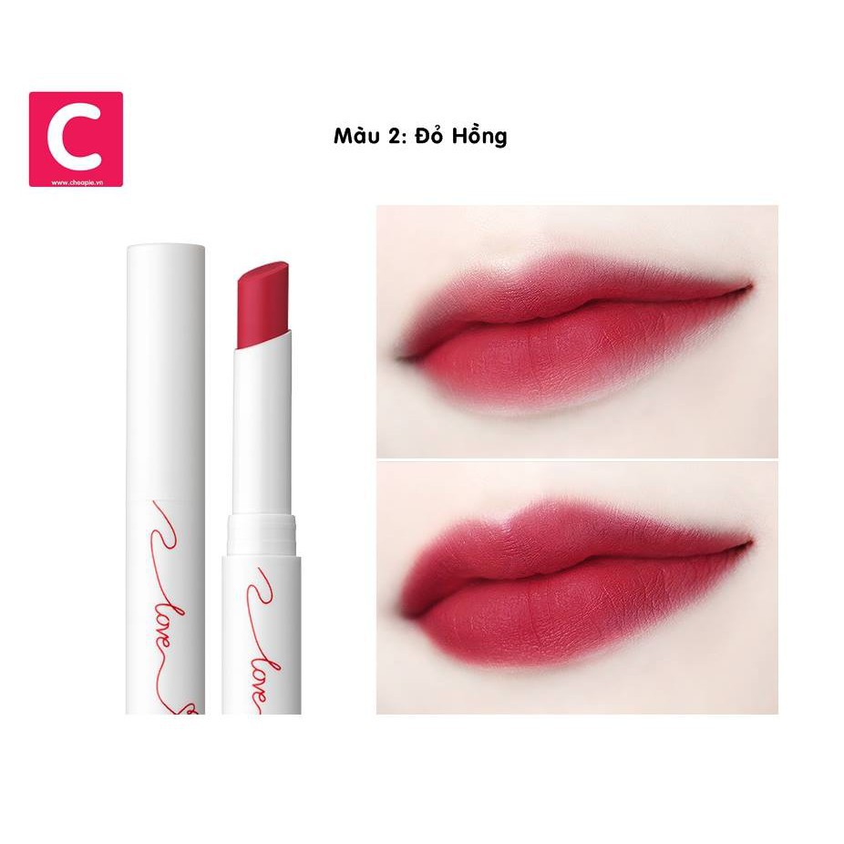 Son sáp dài Pucca – PUCCA LOVE EDITION SMUDGING TINT STICK