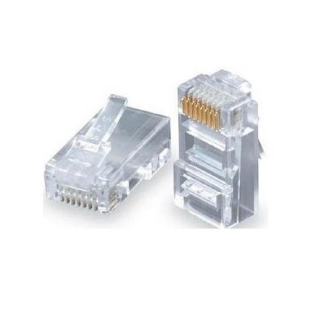 Hạt mạng RJ45 nhựa (túi 100 hạt)