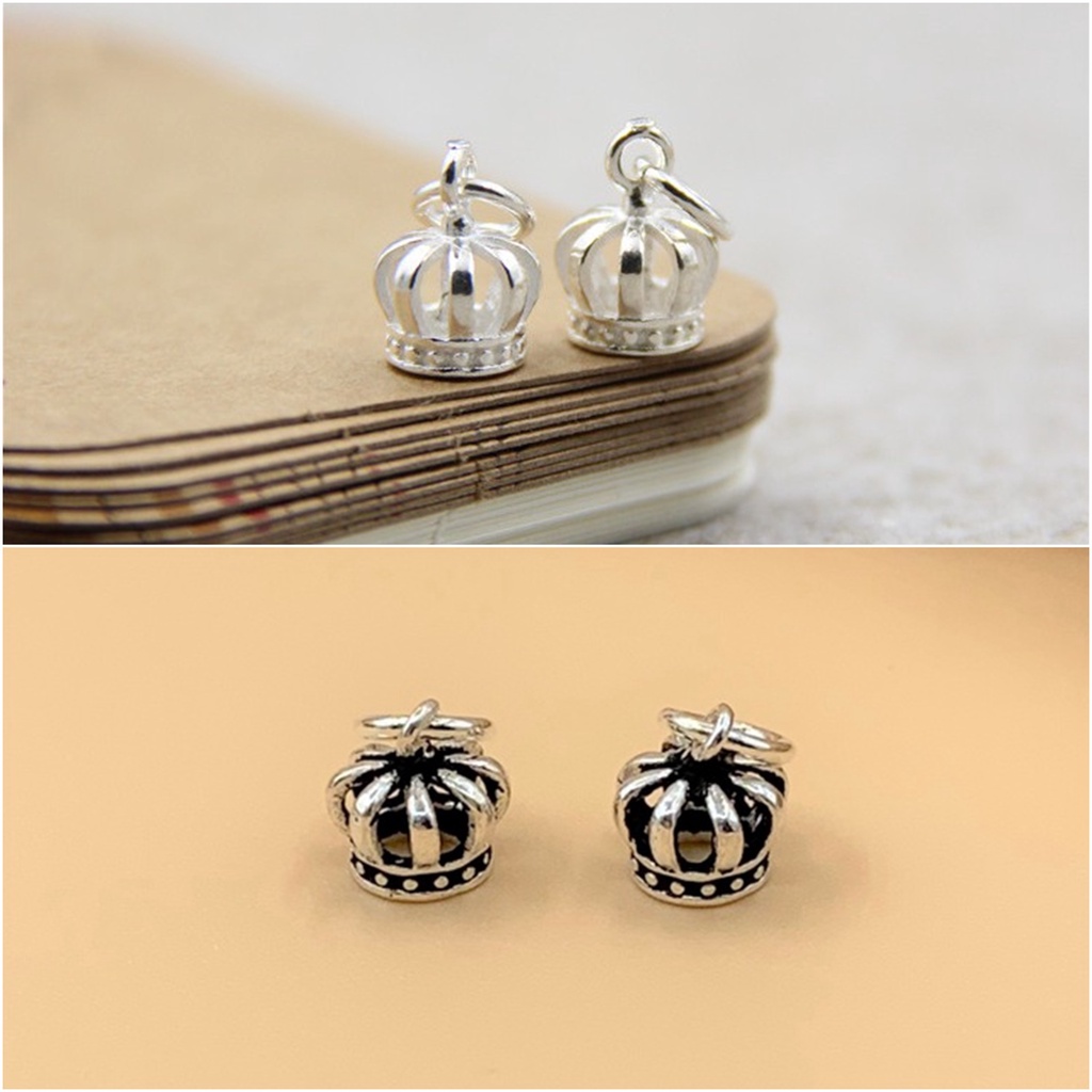 Charm bạc móc treo vương miện queen - Charm Bạc 925 - Mã CB380 CA715