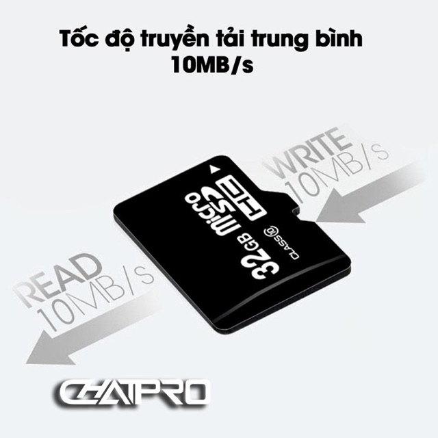 [BH 24T Đổi Mới] Thẻ nhớ 32GB – 16GB – 8GB – 4GB – 2GB class 10 Micro SDHC gắn điện thoại, loa, tai nghe