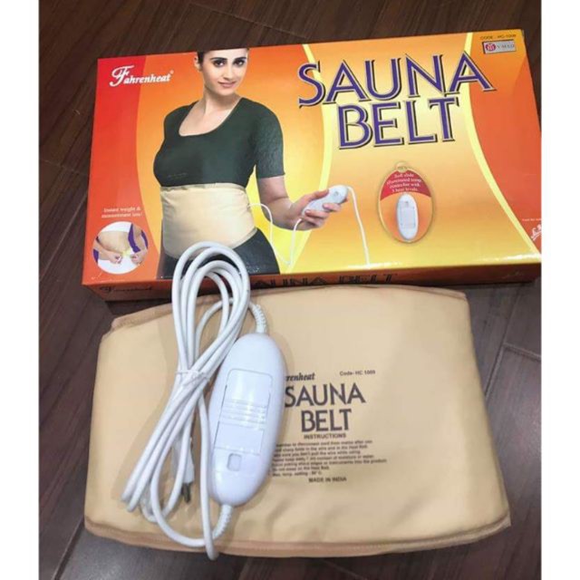 ĐAI QUẤN NÓNG GIẢM BÉO SAUNA BELT CHÍNH HÃNG HIỆU QUẢ CAO