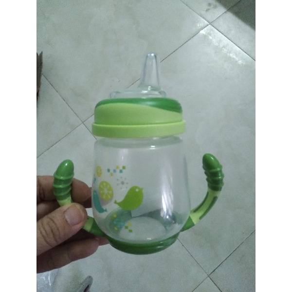 《HCM》SALE XẢ HÀNG 👉 Bình tập uống nước núm ty mềm silicon hiệu Upass Thái Lan