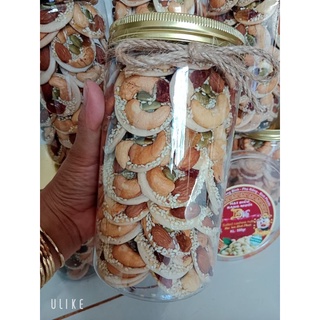 450gr bánh đồng tiền mix hạt