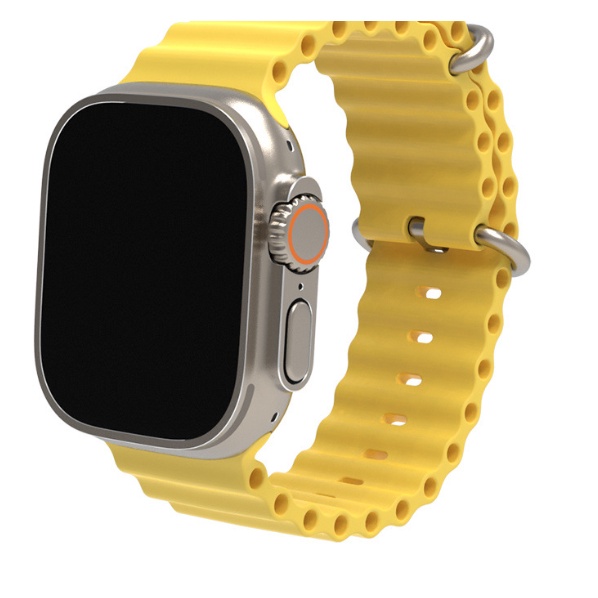 Dây đeo đồng hồ thông minh watch 8 ultra chất liệu silicone 42mm 38mm 40mm 44mm