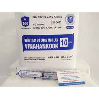 BƠM TIÊM VINAHANKOOK 10cc