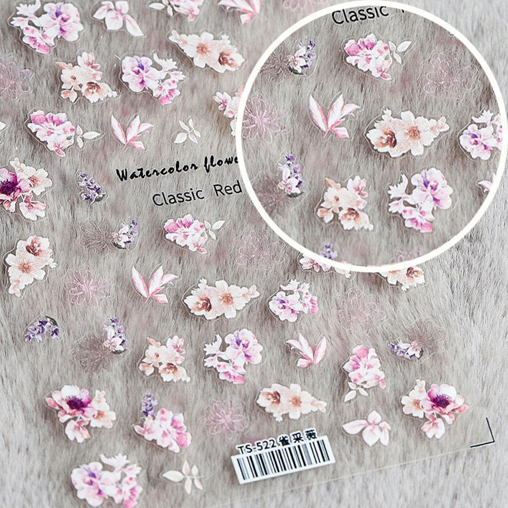 [Hàng mới về] Hình dán trang trí móng tay 3D tự làm thủ công