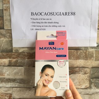 Miếng dán mụn Mayan Care chính hãng ( DATE 2022)
