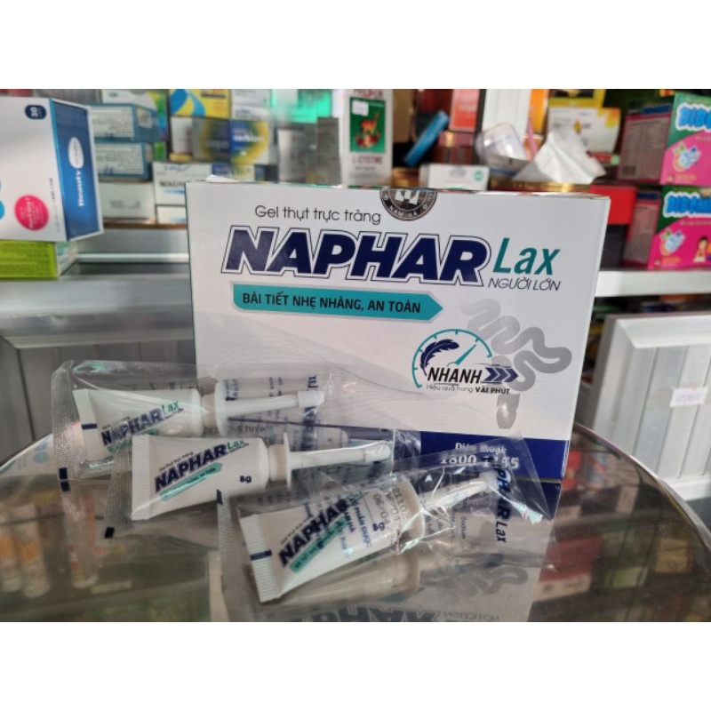 Gel Bơm Trực Tràng NAPHAR Lax  - người lớn