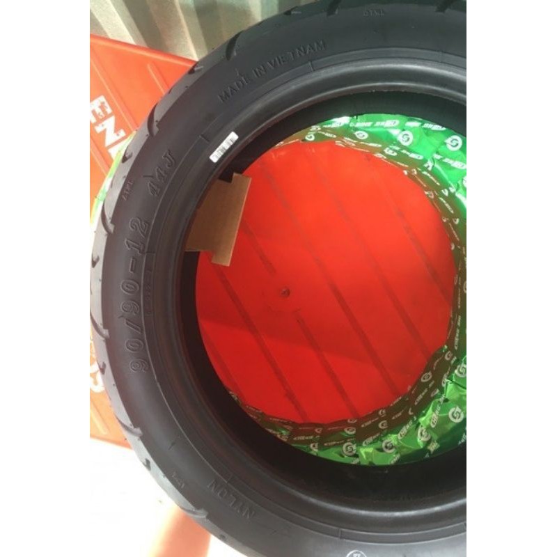 Lốp Chengshin 90/90-12 không ruột vỏ trước xe Lead chính hãng