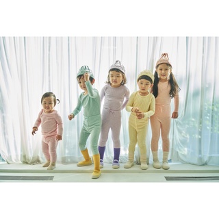 Bộ đồ gân to nội địa Hàn Quốc Lime & Blue 1