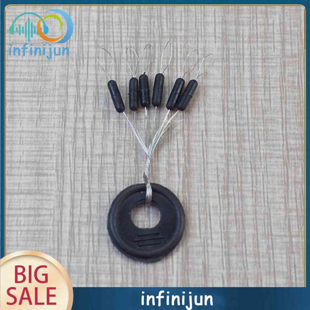 Bộ 30 / 180 Phao Câu Cá Bằng Cao Su Hình Oval