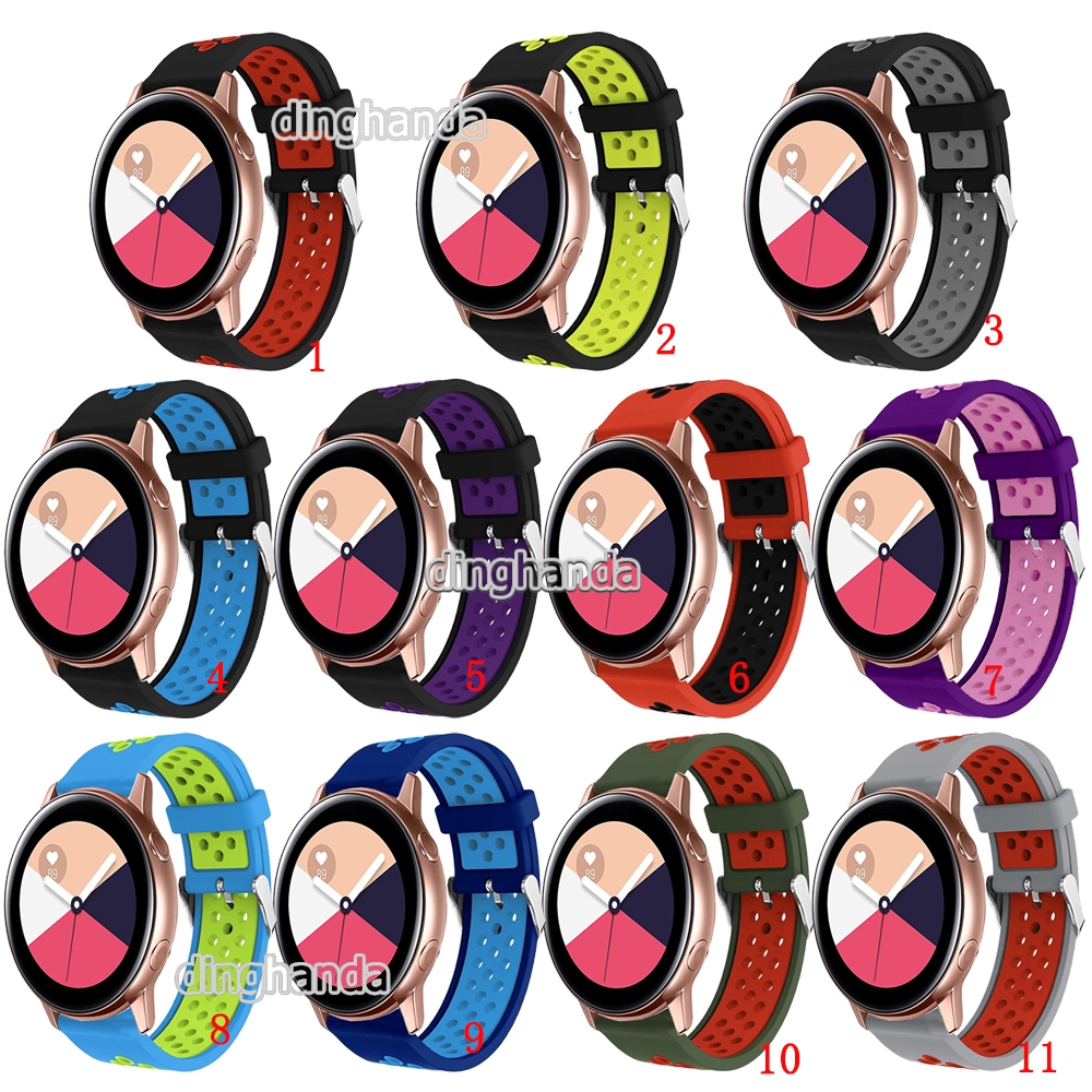 Dây đeo silicon thể thao cho đồng hồ Samsung Galaxy Watch Active 2