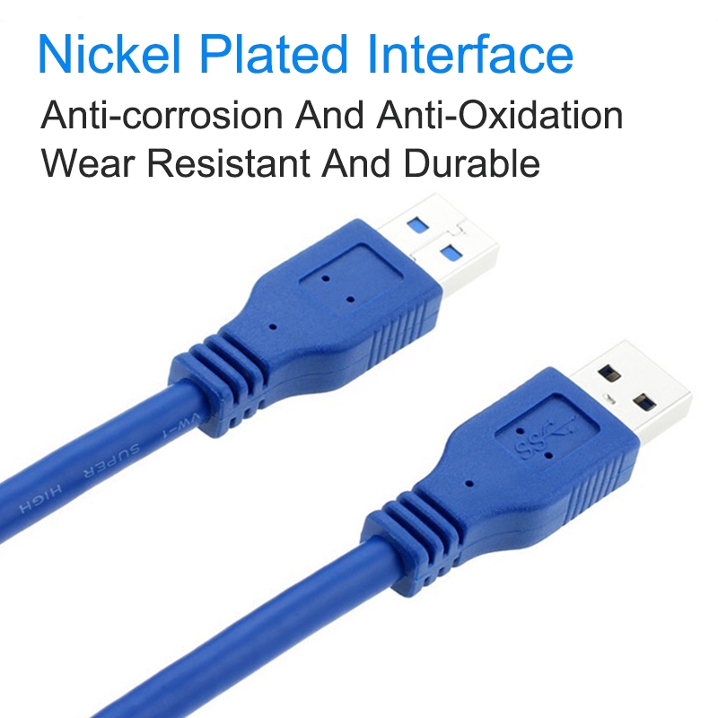 USB 3.0 Type Male Extension Data Sync Cord A Male to Type A  BTC Mining Cable