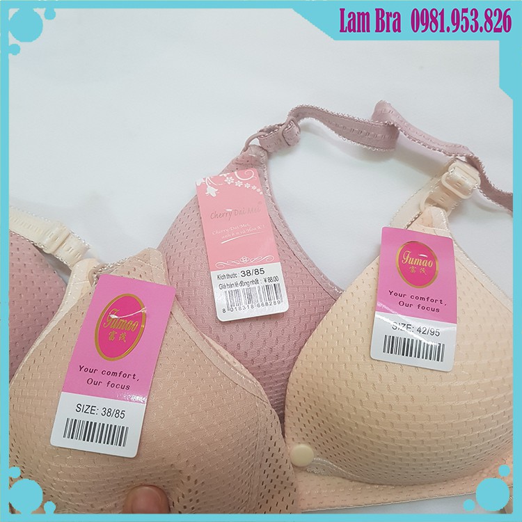 Áo Lót Bầu Sau Sinh Cho Con Bú - Áo Ngực Cho Con Bú - Có Cúc Mở