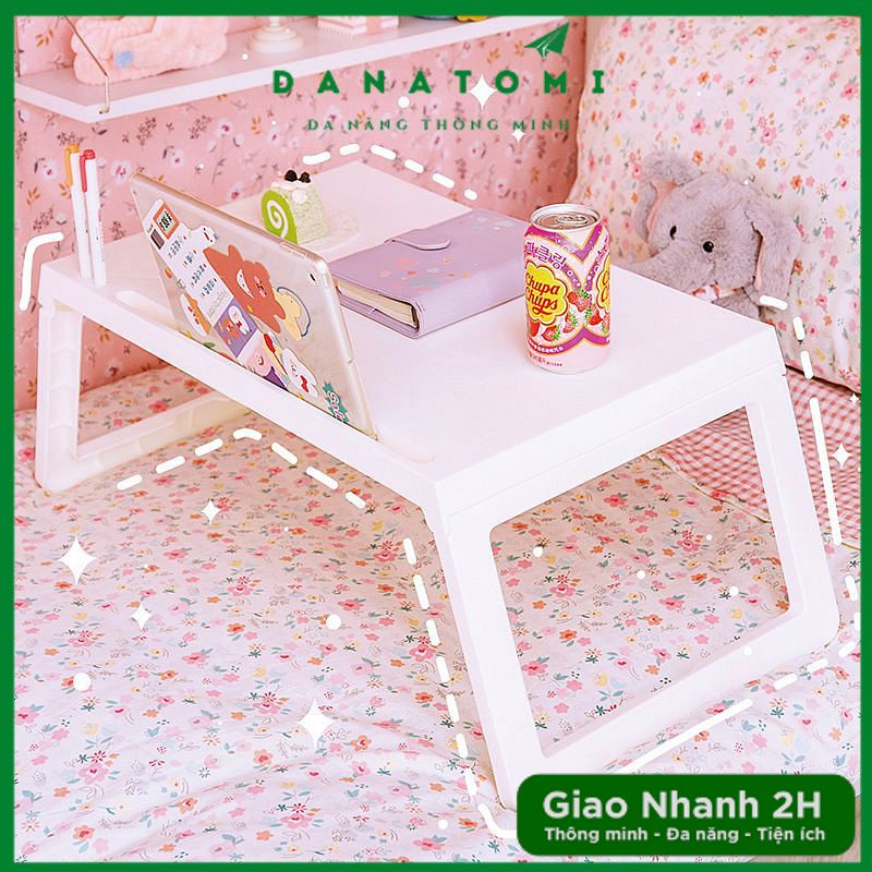 [HOT] Bàn Học Nhựa Có Khe Cắm Ipad Bút Bi VIỆT NHẬT 1833