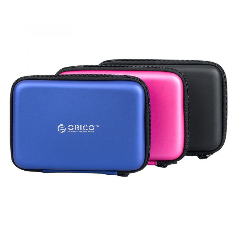 Túi bảo vệ ổ cứng 2.5″ Orico PHB-25 3 màu đen, xanh, hồng | BigBuy360 - bigbuy360.vn