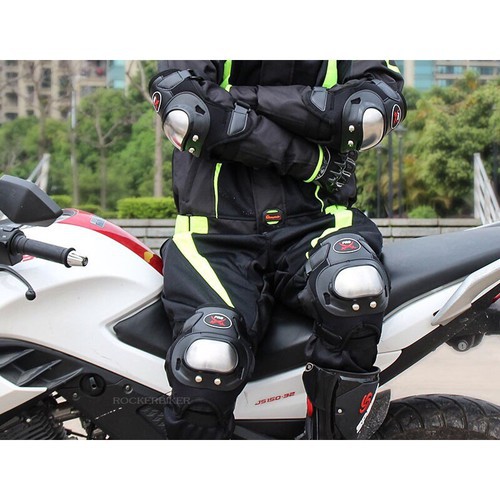 BỘ GIÁP BẢO HỘ ĐI PHƯỢT INOX NGẮN TRỌN BỘ 4 MÓN