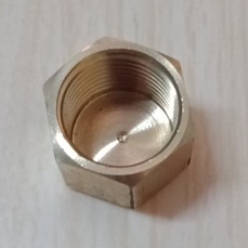 Nút bịt ren trong 21mm, đồng thau