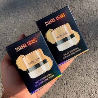 Phấn kiềm dầu dạng bột của SIVANNA COLOUR
