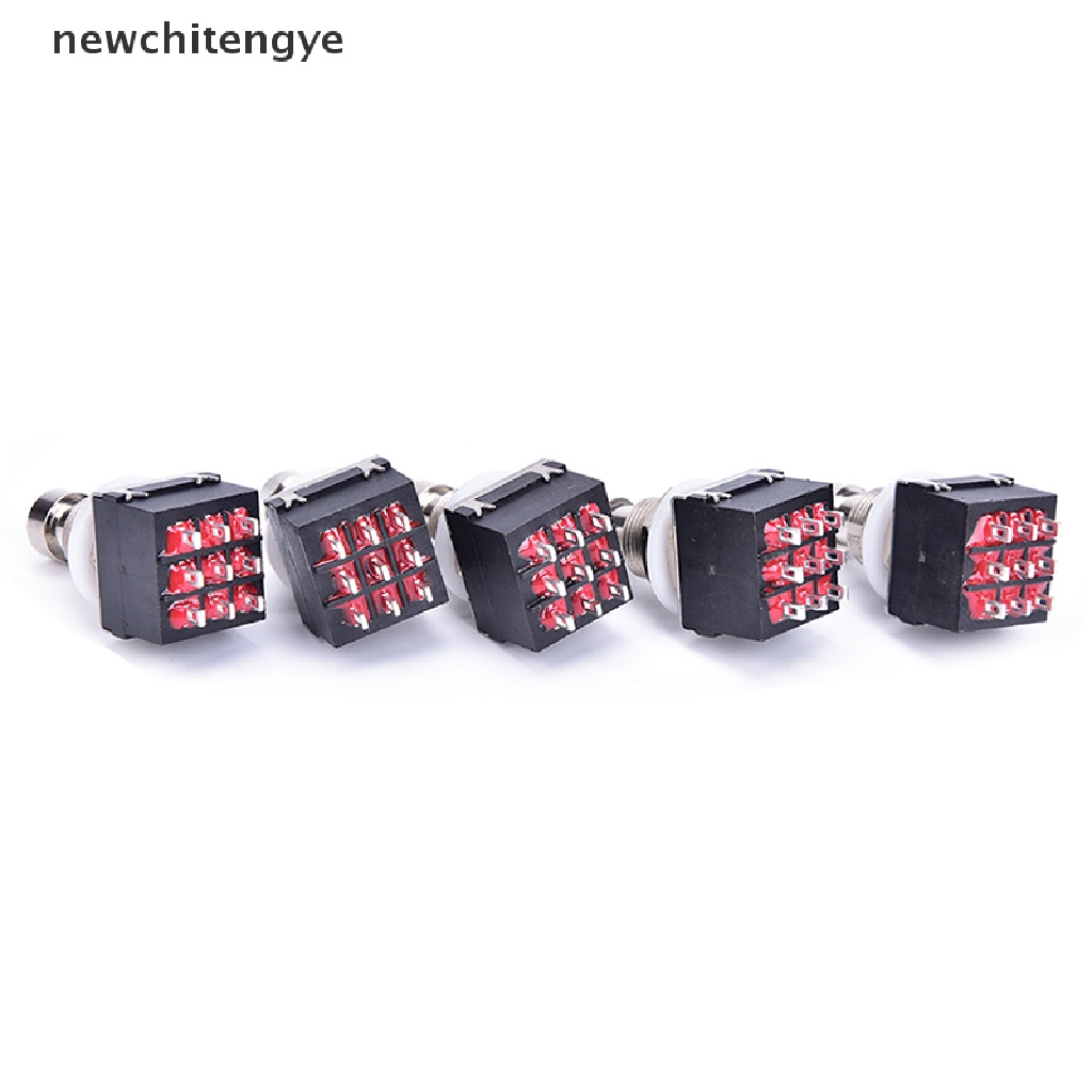 Set 5 Bàn Đạp Hiệu Ứng Đàn Guitar 3PDT 9-Pin