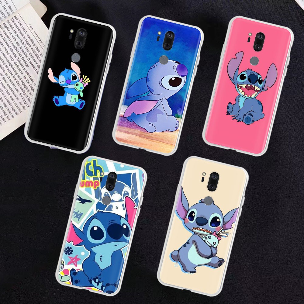 Ốp Điện Thoại Trong Suốt Hình Stitch Cho Lg G6 G7 G8 Thinq V20 V30 V30S V35 V40 V50 V50S V60
