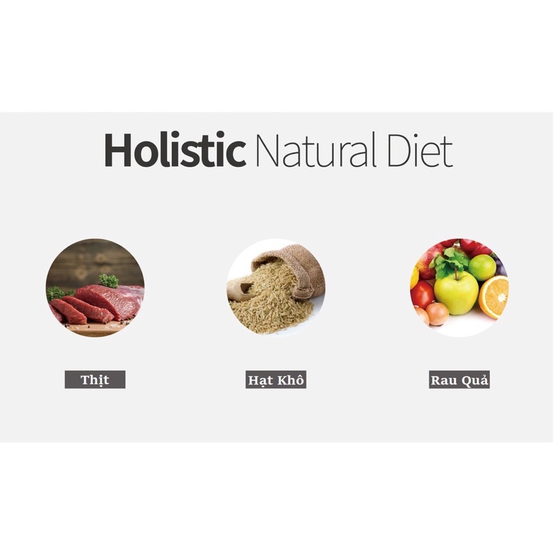 [ 1,5kg zin ] Thức ăn hạt hỗn hợp hoàn chỉnh Nature Bridge cho Chó Poodle