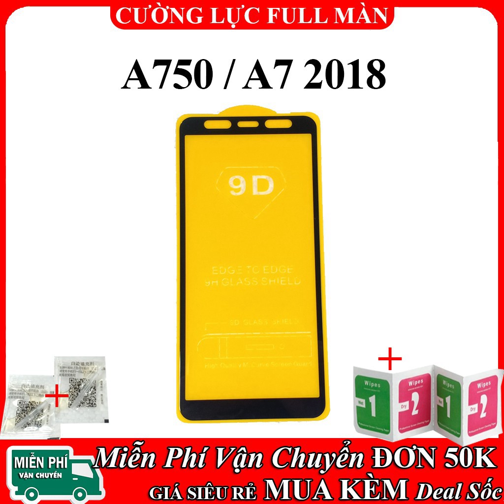 [Full màn] Cường lực Samsung J4+/ J6/ J6+/ A6/ A6+/ A750/A7 2018/ J8 / A8 2018/ A8+/ J7 Plus/ J7 Pro/ J7 Prime A9 2018