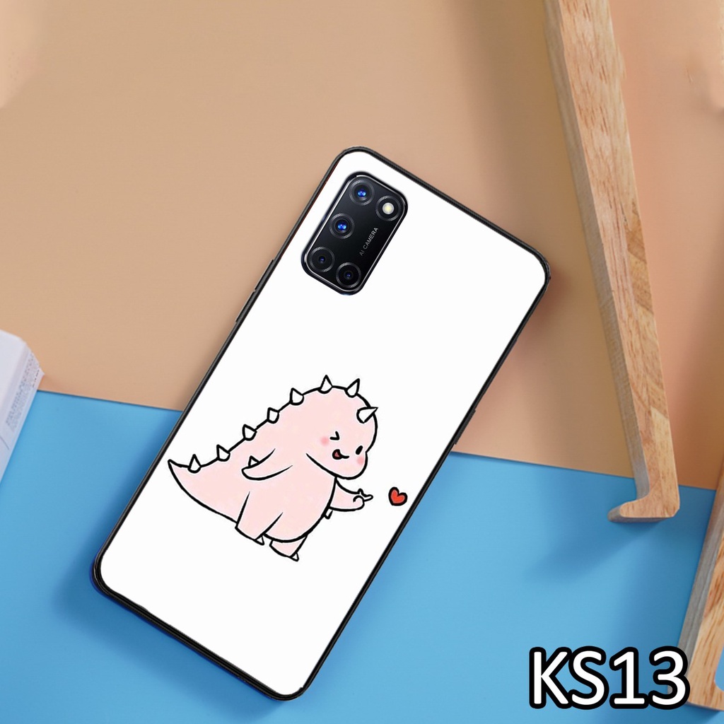 [SIÊU ƯU ĐÃI] Ốp lưng Oppo A52/A53/A92 in hình chú khủng long siêu đẹp, độc, lạ_KINGSTORE.HN_Ốp lưng điện thoại