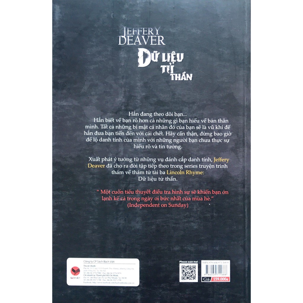 Sách - Dữ liệu tử thần