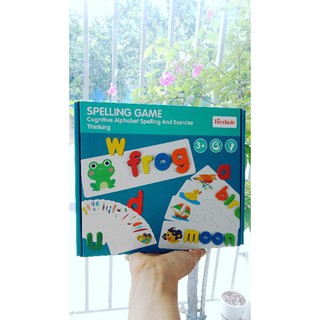 SPELLING GAME - Trò chơi ghép vần cho bé gỗ giúp bé học tiếng Anh hiệu quả và sáng tạo