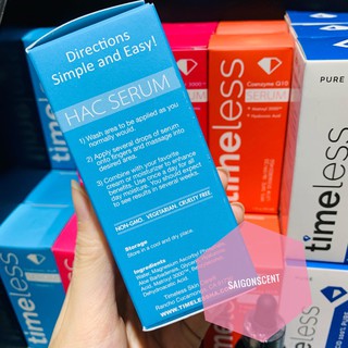 [SaigonScent] Tinh chất sáng da Timeless Vitamin C + HA ( 30mL )