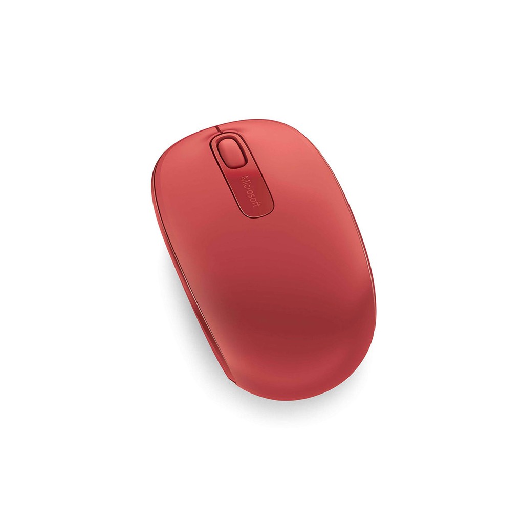 Chuột không dây Microsoft 1850 màu đỏ - Hàng chính hãng