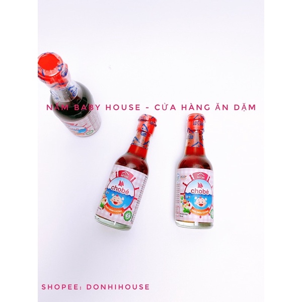 Nước mắm Lê Gia an toàn cho bé ăn dặm 60ml và 120ml - date mới nhất