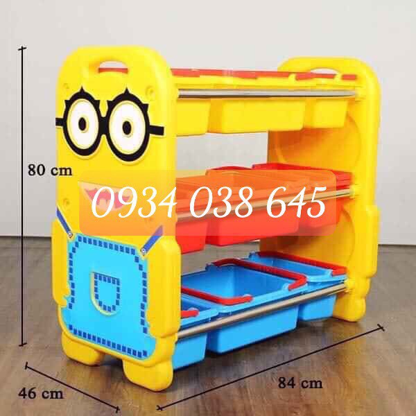 Kệ Nhựa 3 Tầng Cho Trẻ Mầm Non Giá Rẻ | BigBuy360 - bigbuy360.vn