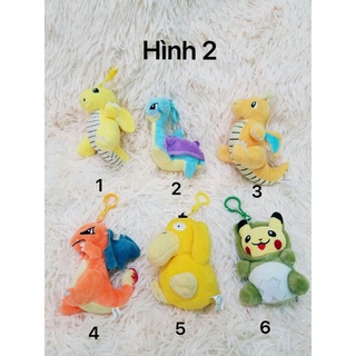 móc khóa gấu bông Pikachu