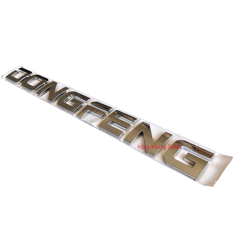 Tem chữ xe DongFeng,Auman,ChengLong.Foton,Howo,ShacMan,Thaco,CamC,C&C,Shino,Hino các loại mạ chrome