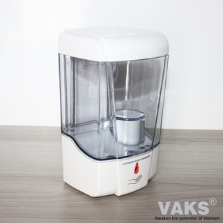 Bình cảm ứng tự động đựng dung dịch sát khuẩn AFD-1309 - 700ml - Dùng pin & điện - Nhỏ giọt, phun sương - (Treo tường)