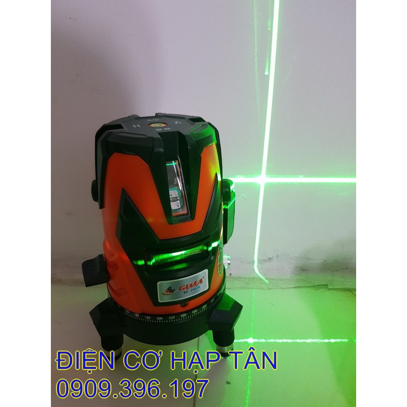 MÁY CÂN NƯỚC LASER 5 TIA  CHÍNH HÃNG GIMA -CAM