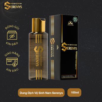 Dung Dịch Vệ Sinh Nam Serenys - Gel khử mùi hôi, làm sạch da vùng kín nam giới 100ml [Chính Hãng]