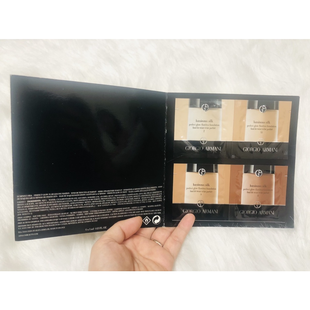 [CÓ BILL US] Sample mẫu thử [ Sample ] Kem Nền Giorgio Armani Luminous Silk Foundation