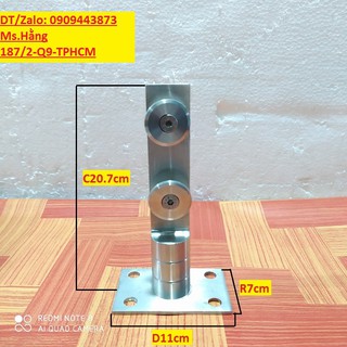 TRỤ CẦU THANG ĐẶC INOX SUS304-QDL26 -