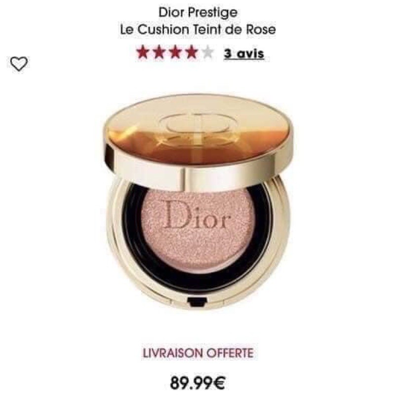 Phấn nước D.ior Prestige Le Cushion minisize