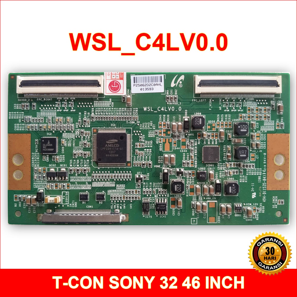 SONY Bo mạch điều khiển TV KDL-46EX650 KDL-32EX650 WSL_C4LV0.0